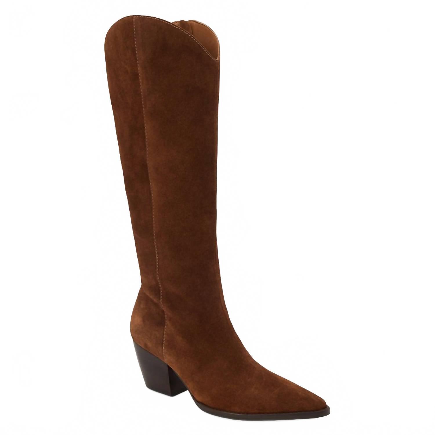 New Matisse Women's Bellamy Suede Tall Boot In Coffee